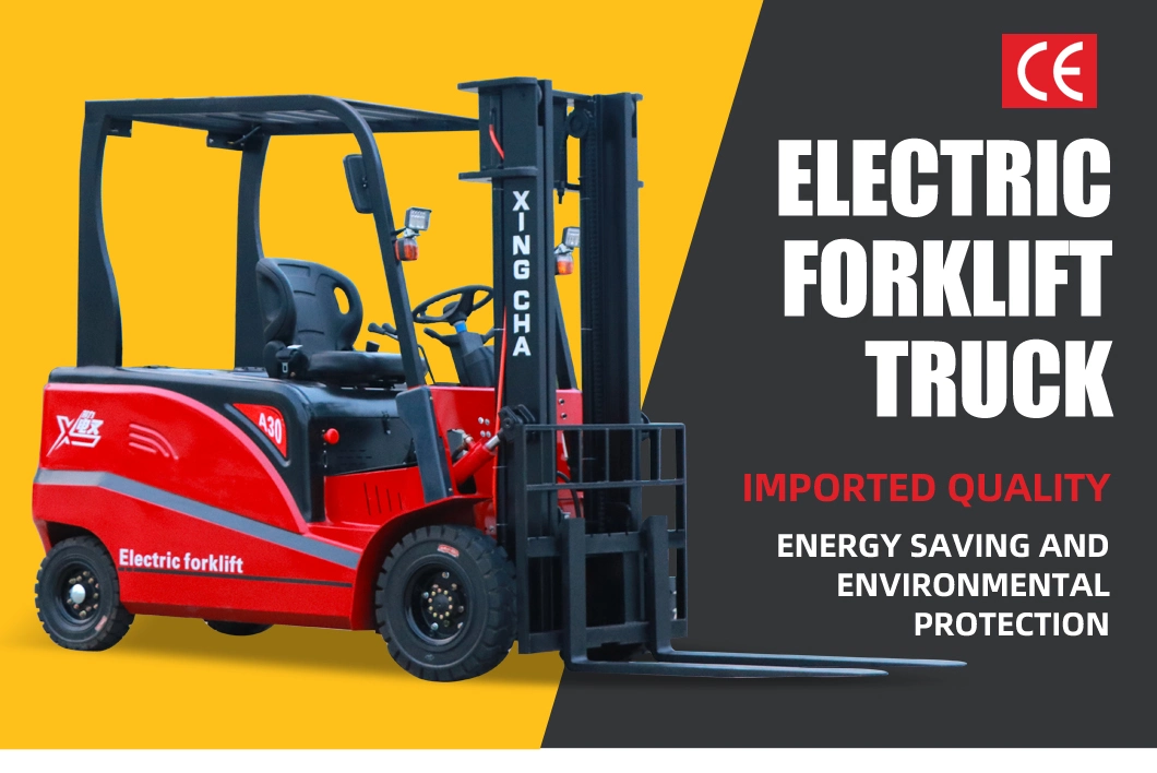 1500kg Electric Forklift Truck with Lithium Battery