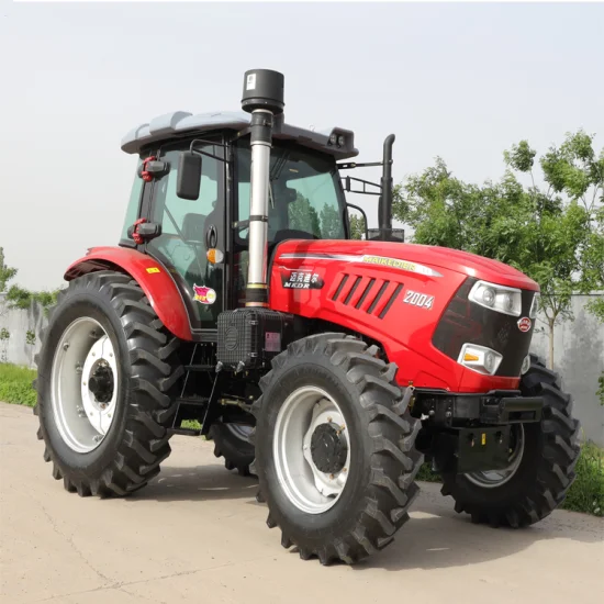 180 PS Mini-Vierradtraktor/Großtraktor/Landwirtschaftstraktor/elektrischer Dieseltraktor für landwirtschaftliche Maschinen mit Kabine zum Verkauf aus China